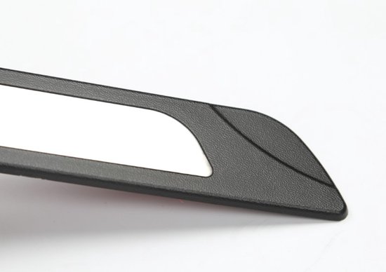 Instaplijsten voor Ford Mondeo 5 2014 (5 deurs) - Kras bescherming - Set van 4 - Zwart/metallic