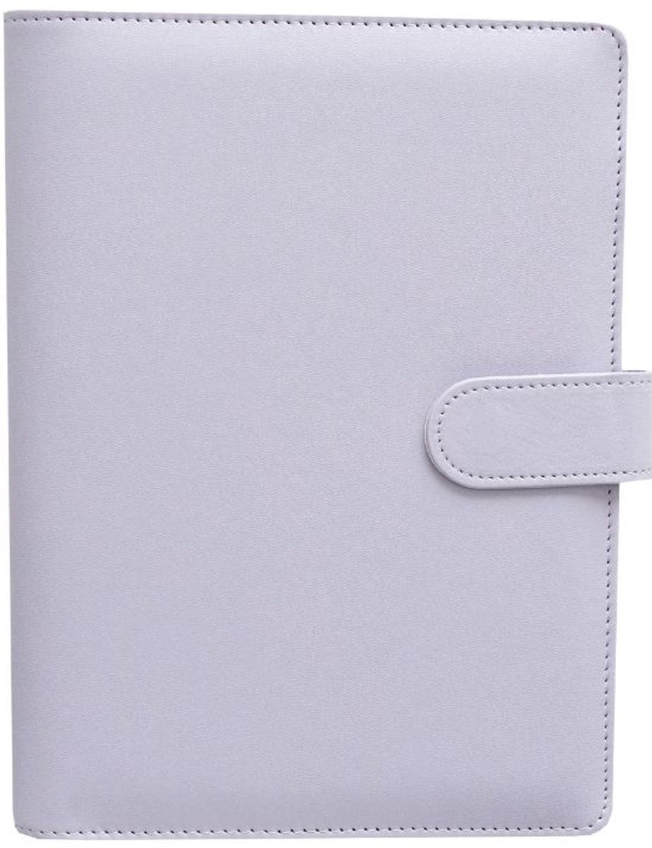 Planbooks - Notitieboek - Notebook - Notitieboek Ringband - Notitieboek Leer - Hardcover - Paars