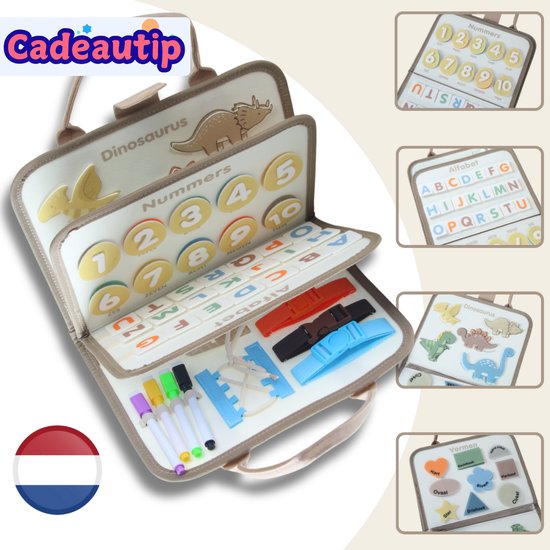 Montessori Activiteiten Boek - Nederlandstalige Busy Board
