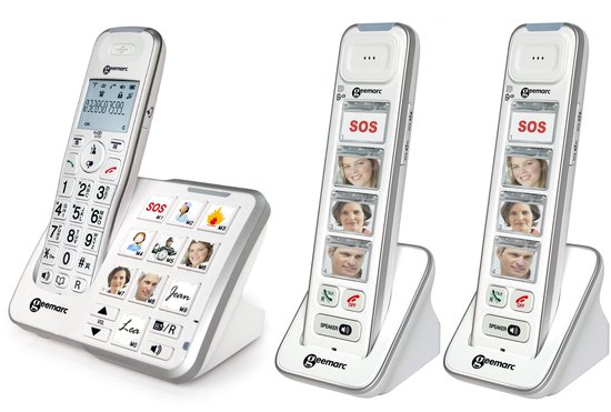 Geemarc AmpliDect 295 - Telefoon draadloos - DECT295_WH_VDE Geemarc AmpliDect 295 - Telefoon draadloos - DECT295_WH_VDE
