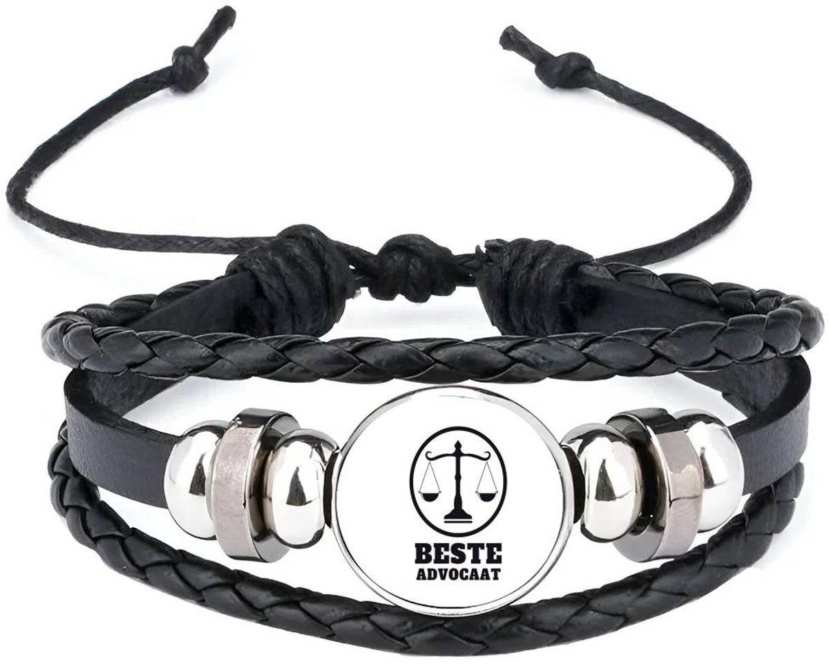 Akyol - beste advocaat armband zwart - Beste advocaat - collega - cadeau
