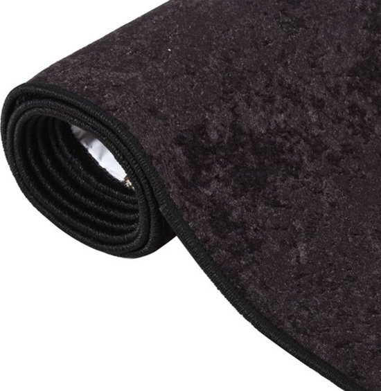 Tapis lavable et antidérapant vidaXL 80 Tapis 300 cm Anthracite