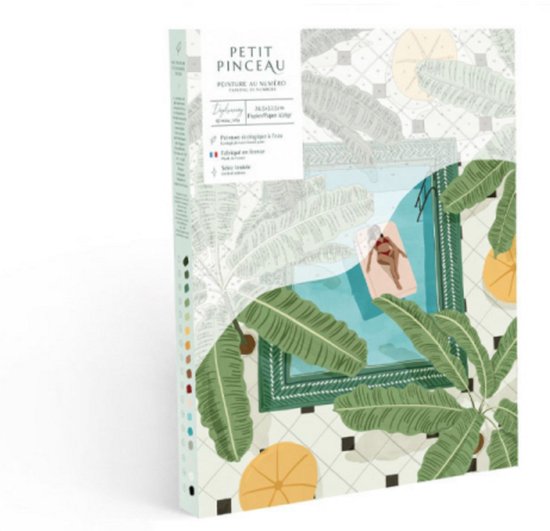 Doos van Paris schilderen op nummer