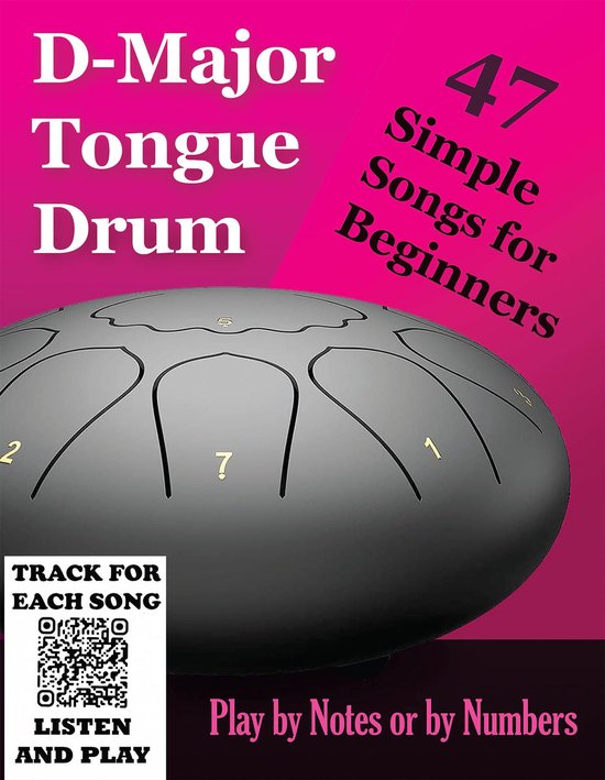D-Major Tongue Drum - 47 Simple Songs for Beginners - cover