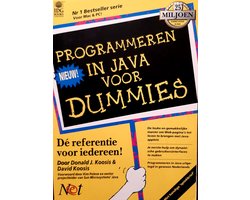 Omslag van Java programmeren voor dummies