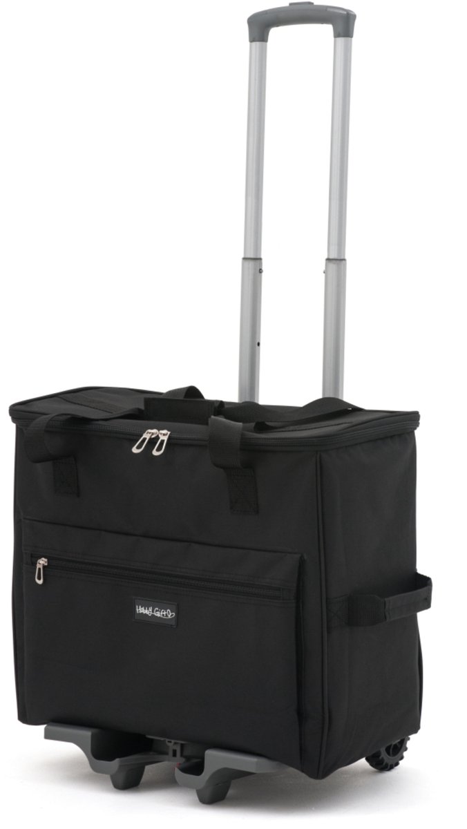 Naaimachine tas met Trolley zwart