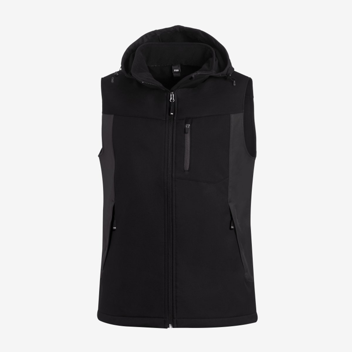 FHB JUSTUS Softshell Vest 79110 - Antraciet-Zwart - XL