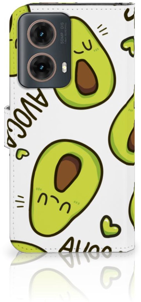 Motorola Moto G85 Leuk Hoesje Avocado Singing