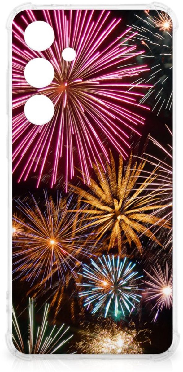 Samsung Galaxy S24 FE Anti Shock Bumper Case Vuurwerk