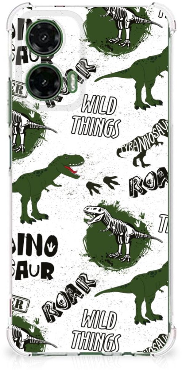 Case Anti-shock voor Motorola Moto G35 Dinosaurus