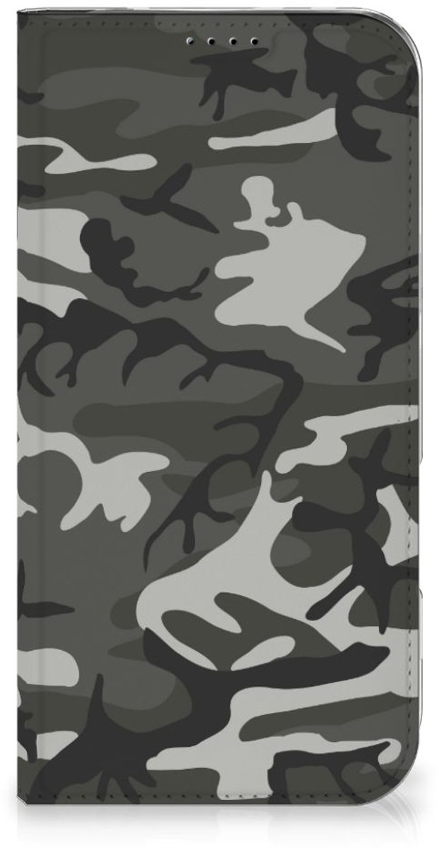 iPhone 16 Plus Hoesje met Magneet Army Light