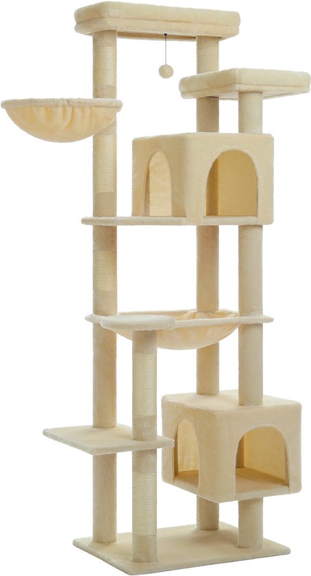 Krabpaal Grote katten stabiel XXL Kilimandjaro de Luxe Beige