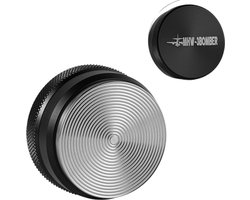 MHW-3BOMBER CD tamper – 58 mm metalen tamper met houten afwerking