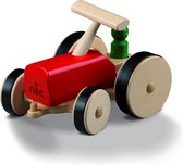 Nic Tractor 27 Cm Hout Rood