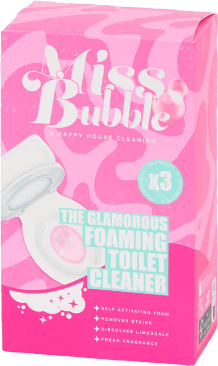 Miss Bubble - The Glamorous Foaming Toilet Cleaner