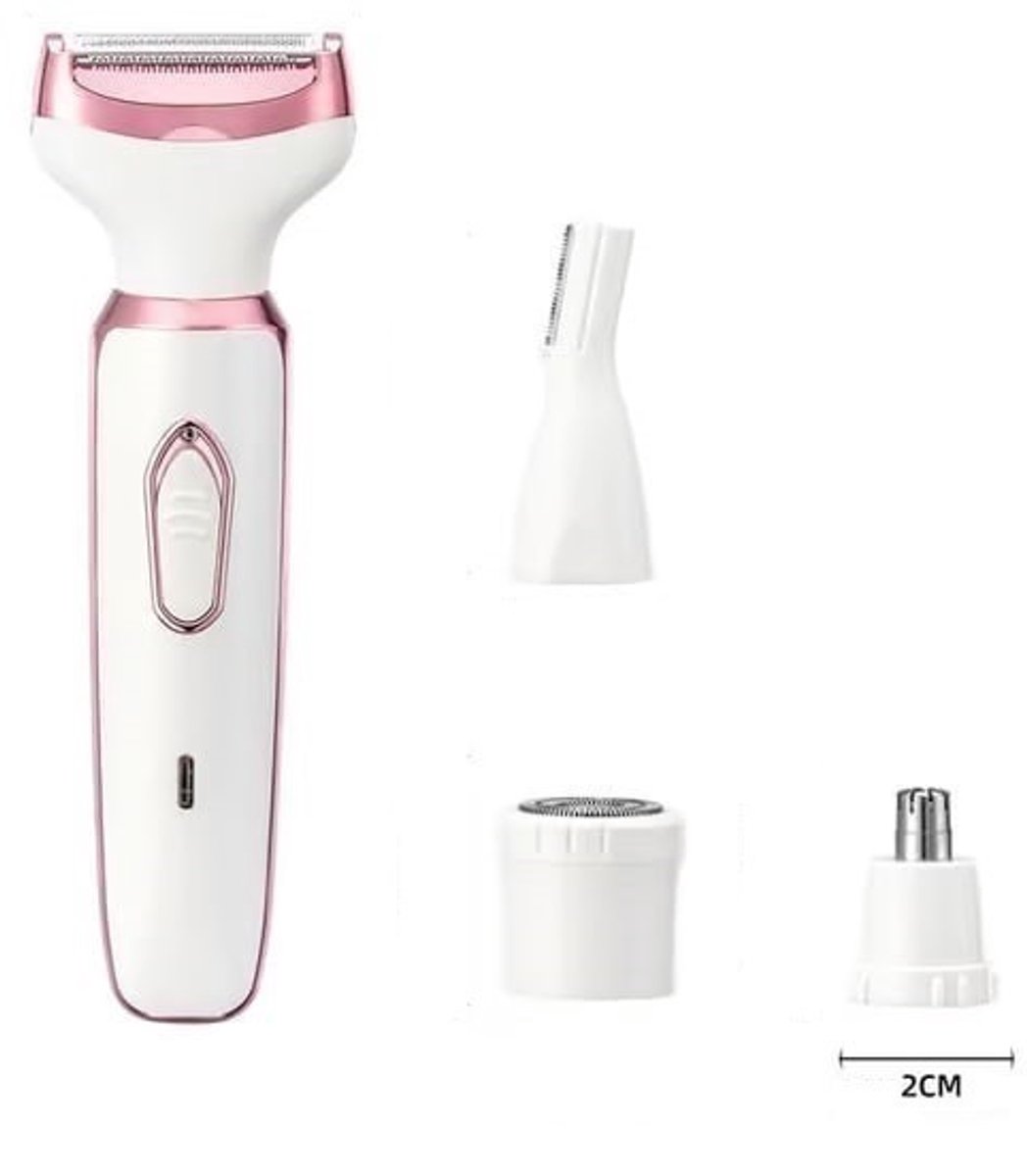 Bodybite - Ladyshave - Scheerapparaat Dames - Trimmer Vrouw - Ontharingsapparaat - Lady Shave - LUNATRIM thumbnail 3