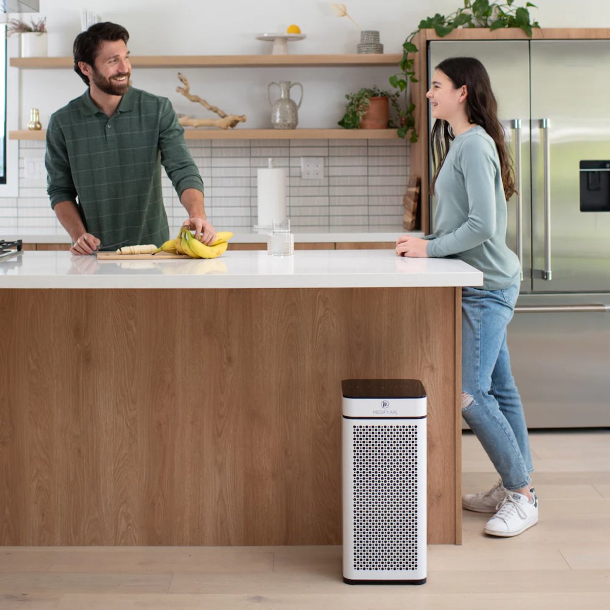Medify Air MA-40 Luchtreiniger – 288 m³/u Air Purifier – HEPA H13 Filter & Touchscreen – Nachtmodus – Luchtfilter tegen Hooikoorts, Allergieën & Huisstofmijt – Wit — afbeelding 7