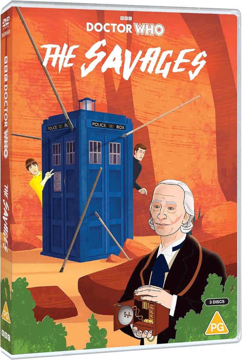 Doctor Who : The Savages - DVD - Import