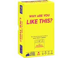 foto van Why Are You Like This? - Hilarisch Nederlandstalig Partyspel - Speel met 2 Personen of in Teams - Vanaf 14 jaar - Exploding Kittens