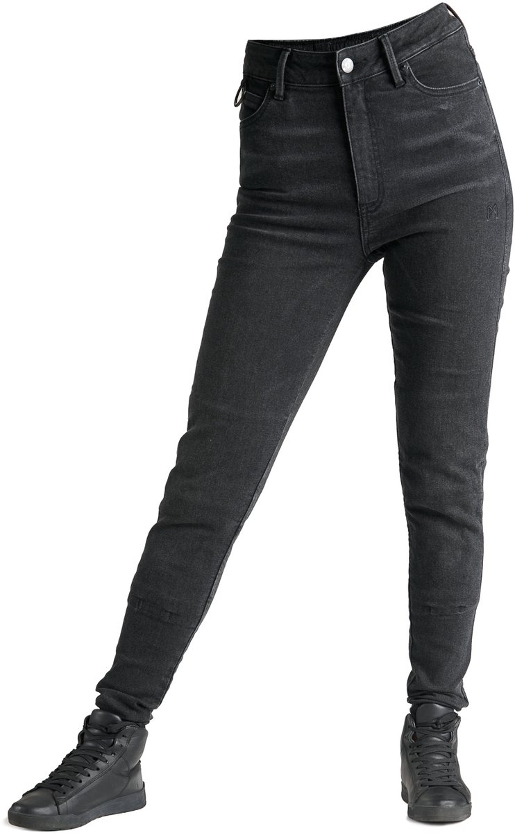 Pando Moto Kusari Cor 01 Dames Skinny-Fit Cordura Motorjeans