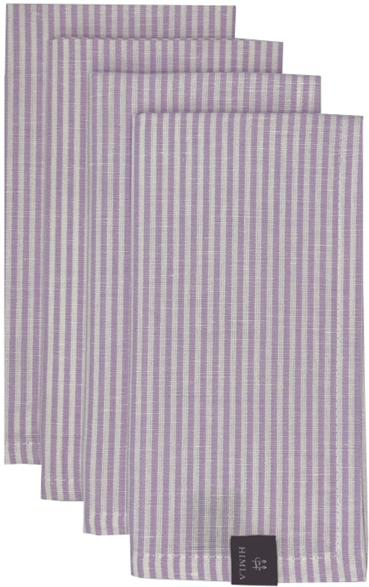 Rakel servet 45x45 orchid set van 4