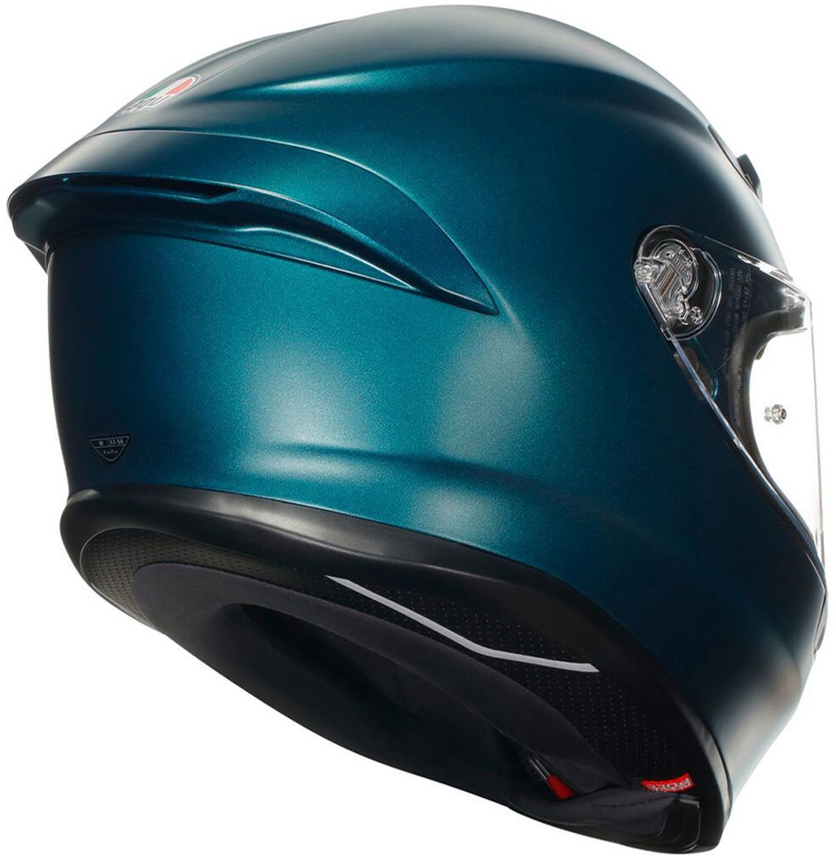 AGV K6 S E2206 MPLK Petrolio Matt 013 Full Face Helmet - Maat 2XL - Helm – foto 4