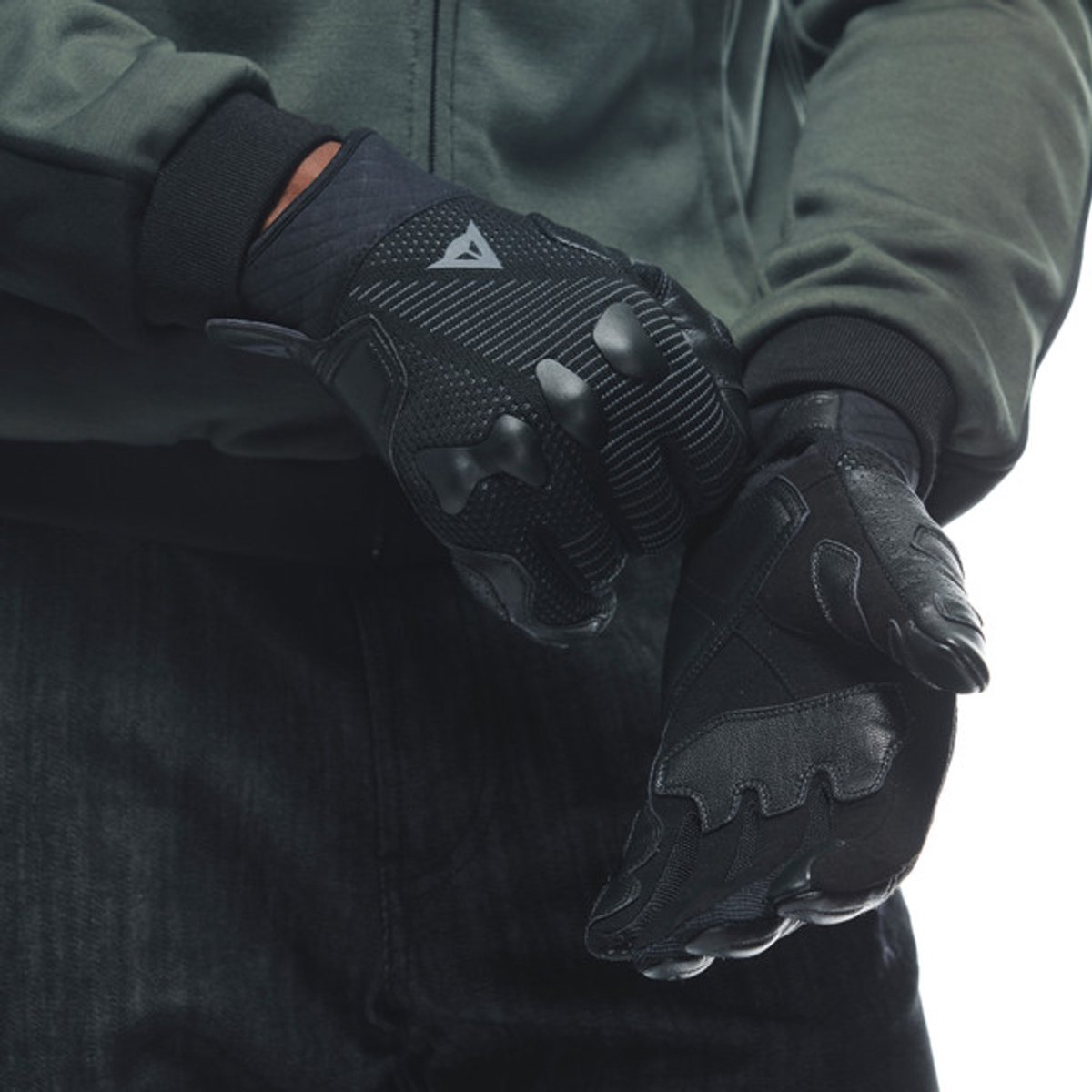 Dainese Unruly Ergo-Tek Gloves Black Anthracite - Maat XL - Handschoen – foto 6