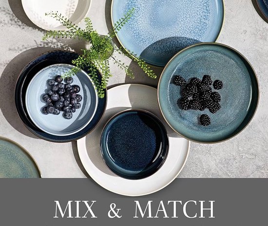 LIKE BY VILLEROY & BOCH - Crafted Breeze - Set petit déjeuner 6 pcs