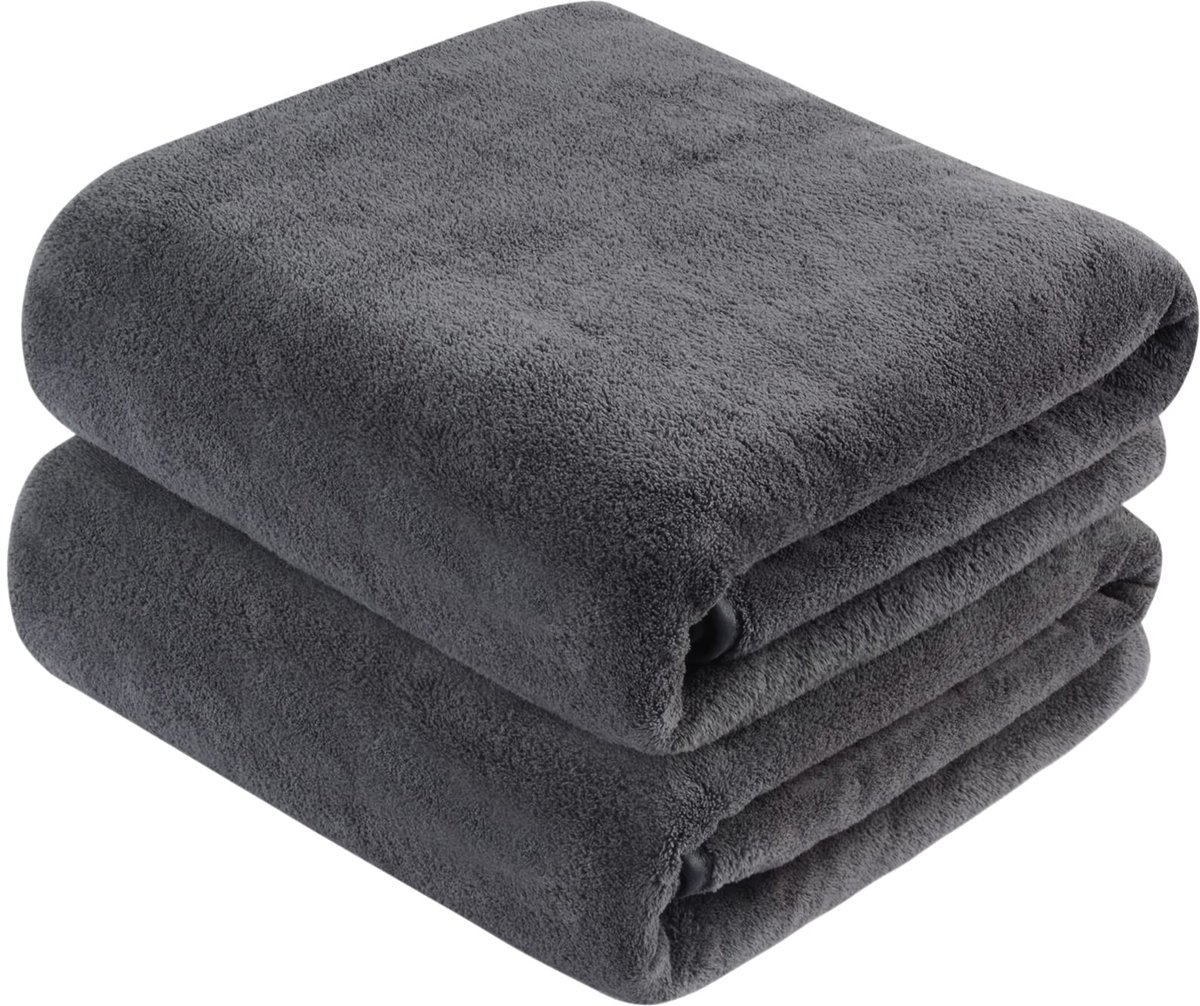 My Ninki ® Maximale Absorptie en Sneldrogende Microvezel Badhanddoeken Set voor Diverse Activiteiten