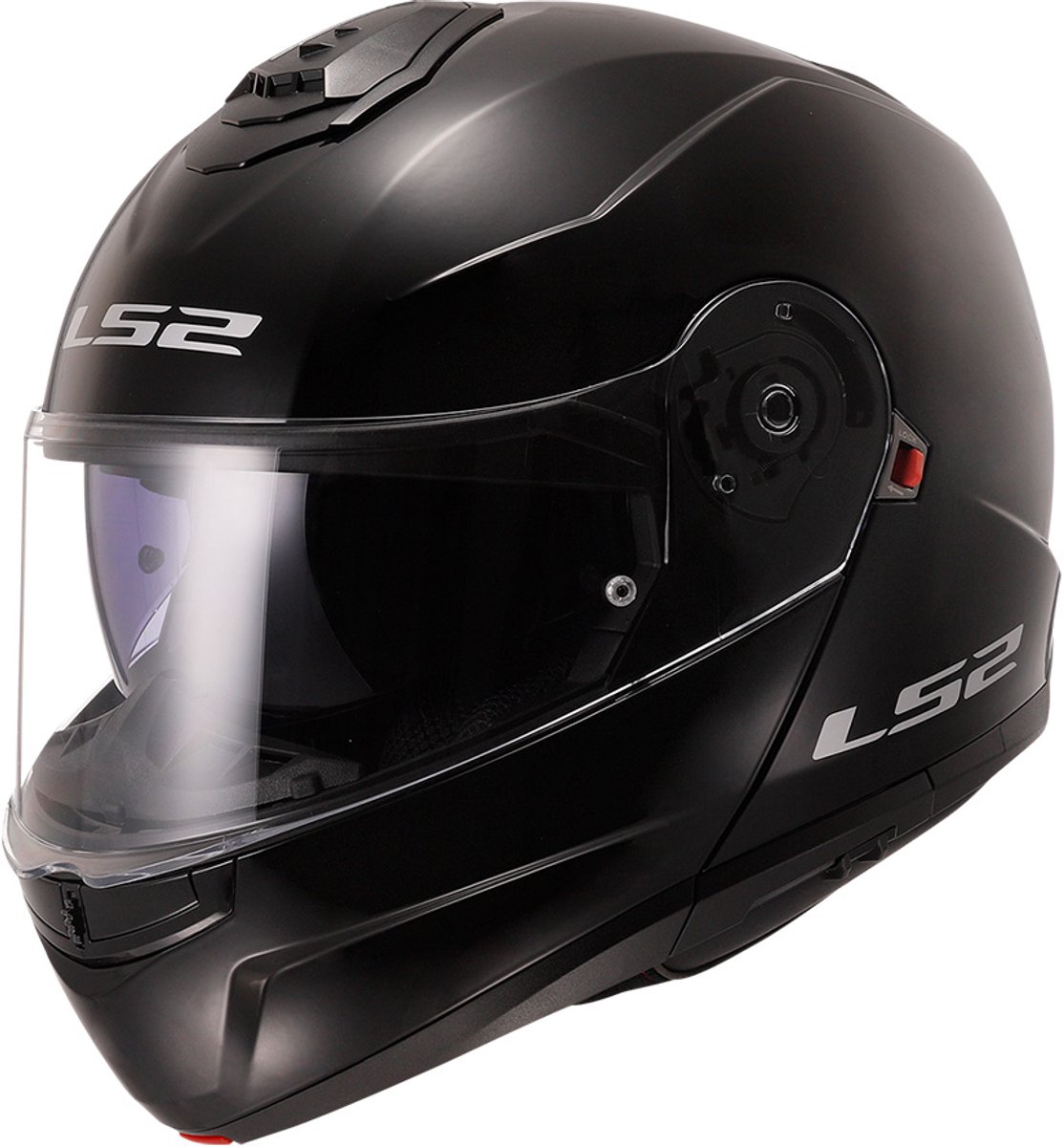 LS2 FF908 STROBE II Gloss Zwart-06 Systeemhelm - Maat M - Helm