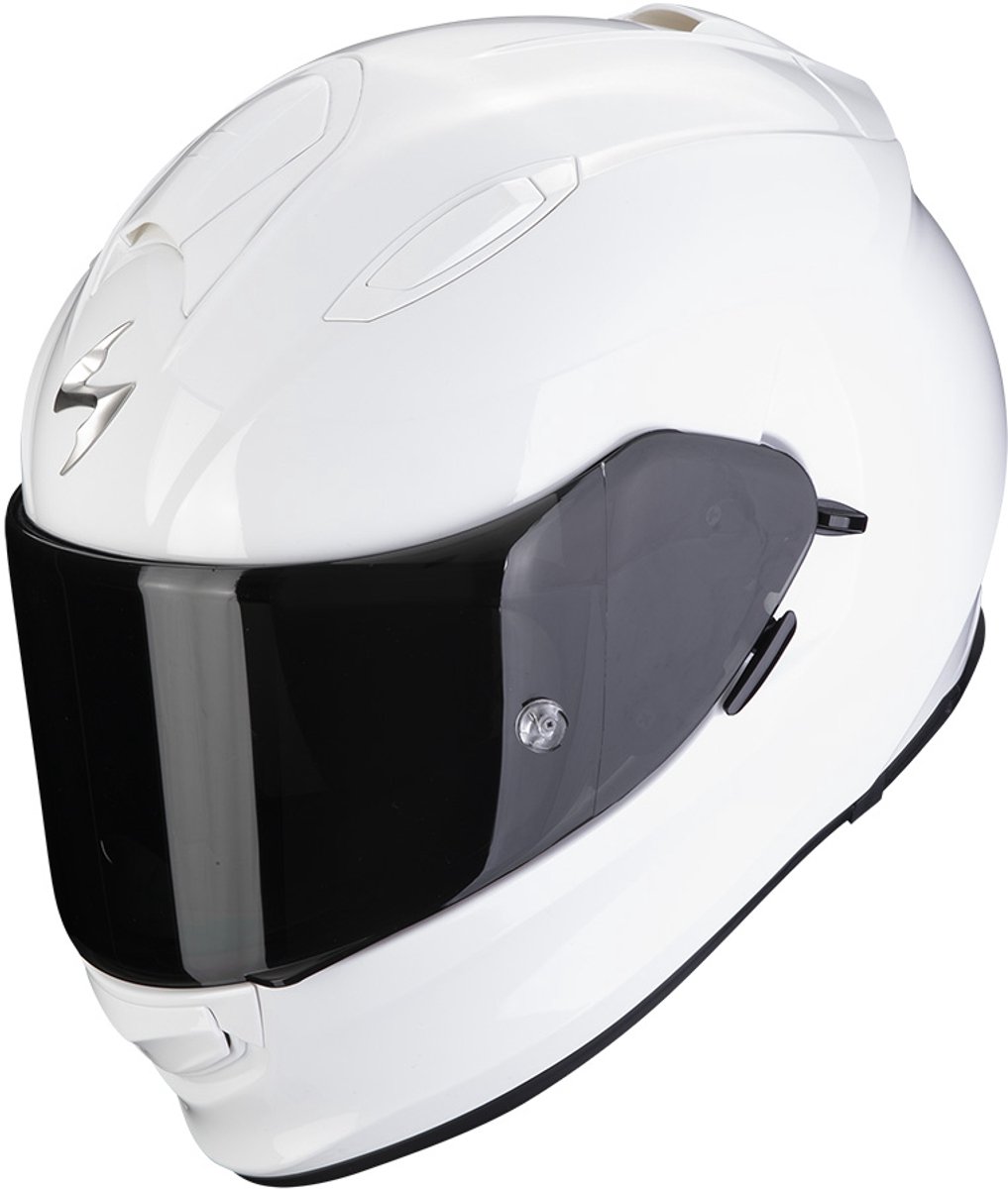 Scorpion Exo 491 Solid White 2XL - Maat 2XL - Helm