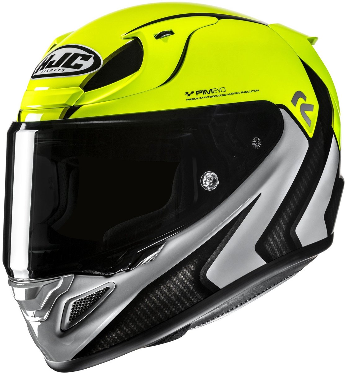 HJC RPHA 12 Kos Geel Zilver Integraalhelm - Helm