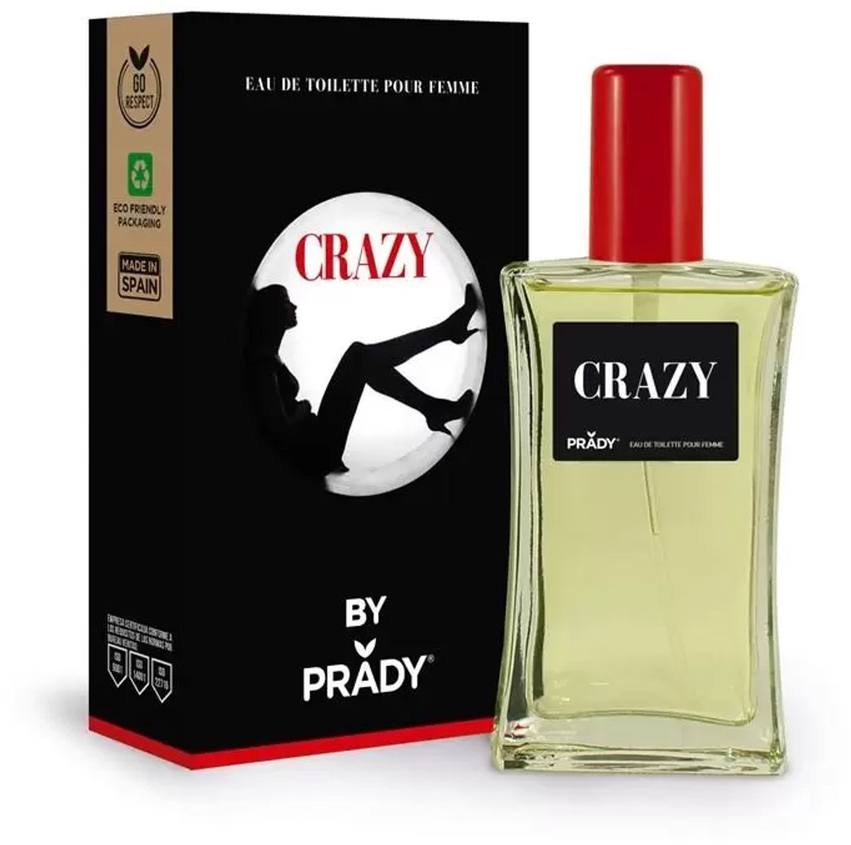 By Prady Crazy Eau de Toilette Pour Femme 90ML