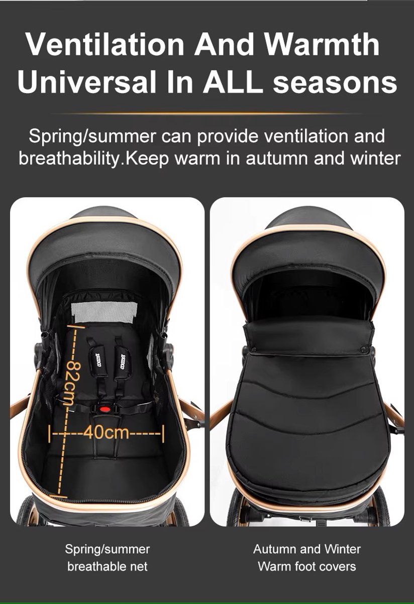 3 Luxe Kinderwagen 3-in-1 thumbnail 6