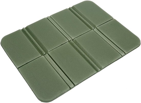 Vouwkussen - Zitmatje - Kussen - Isolatiematten - Zitkussen - Picknick Kussen - kampeer Kussen - Draagbaar kleed - met Opbergtas - Waterdicht - Opvouwbaar - voor buiten, tuin, camping, picknick, wandelen - groen - 385*275*8mm van Lalizas — afbeelding 4