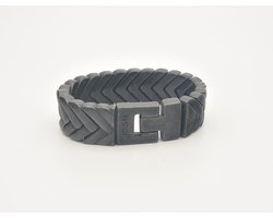 Josh-3538-Armband-Vintage black-Heren-22,5cm