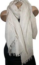Sjaal van bamboe 190/90cm Beige