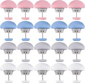 MQUPIN Dekbedbevestigingsclips, 16 Stuks Dekbedovertrekclips, Ronde Bevestigingsclips met Knoppen in Paddestoelvorm, Dekbedbevestigingshouders voor Quiltdekbed met Doos (Wit-1 MQUPIN Dekbedbevestigingsclips, 16 Stuks Dekbedovertrekclips, Ronde Bevestigingsclips met Knoppen in Paddestoelvorm, Dekbedbevestigingshouders voor Quiltdekbed met Doos (Wit-1