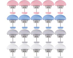 Dekbedclips-20 stuks-dekbedclips voor dekbed-Het wordt gebruikt om de quilt binnenin te bevestigen-Stevige Dekbed Klemmen-Knijpers-5 kleuren-dekbed clips