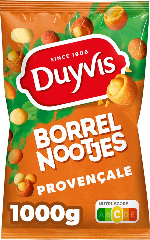 Duyvis Borrelnootjes Provencale - Pinda Noten - 1 kg