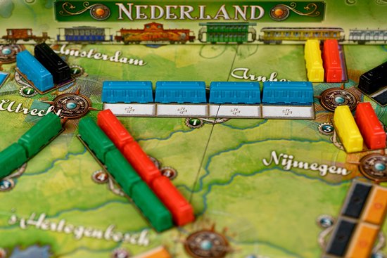 Days of Wonder - Ticket to Ride Nederland - Uitbreiding - Bordspel