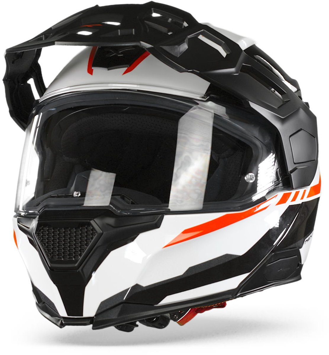 Nexx X.Vilijord Continental White Black Red Modular Helmet S