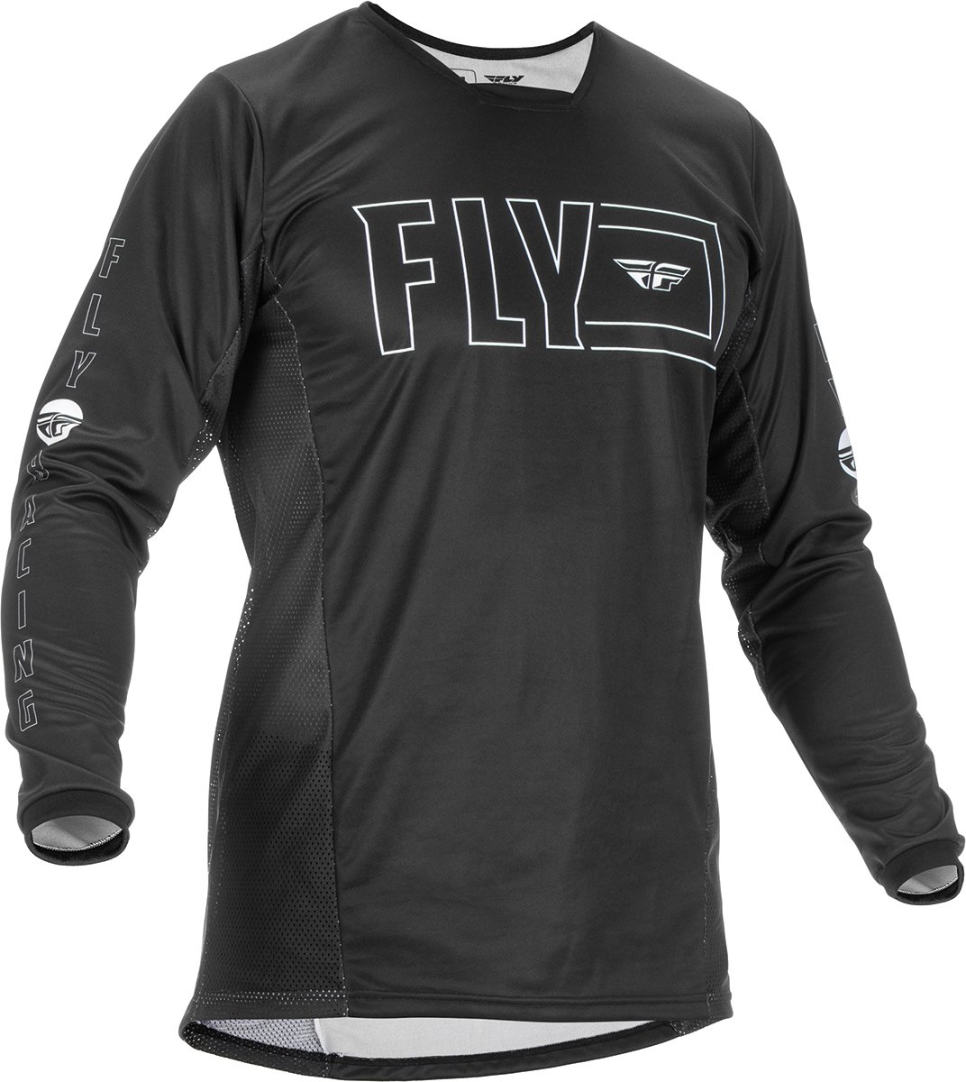 FLY Racing Kinetic Fuel Zwart Wit Jersey -