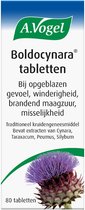 A.Vogel Boldocynara tabletten - Bij opgeblazen gevoel, winderigheid, misselijkheid en brandend maagzuur - 80 st