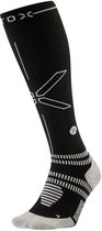 STOX Energy Socks Hardloopsokken Dames - Compressiekousen - Compressie Sokken Hardlopen - Sportsokken Zwart - Maat L: 40-43 - 1 Paar