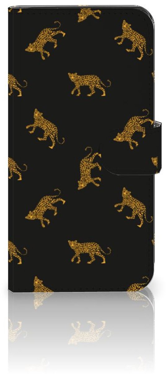 Telefoonhoesje met Pasjes voor Google Pixel 8A Leopards
