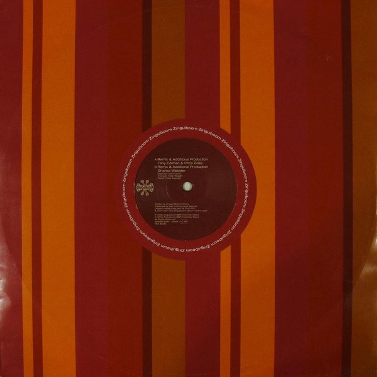 Zuco 103 - Humana / Outro Lado (12" Single)