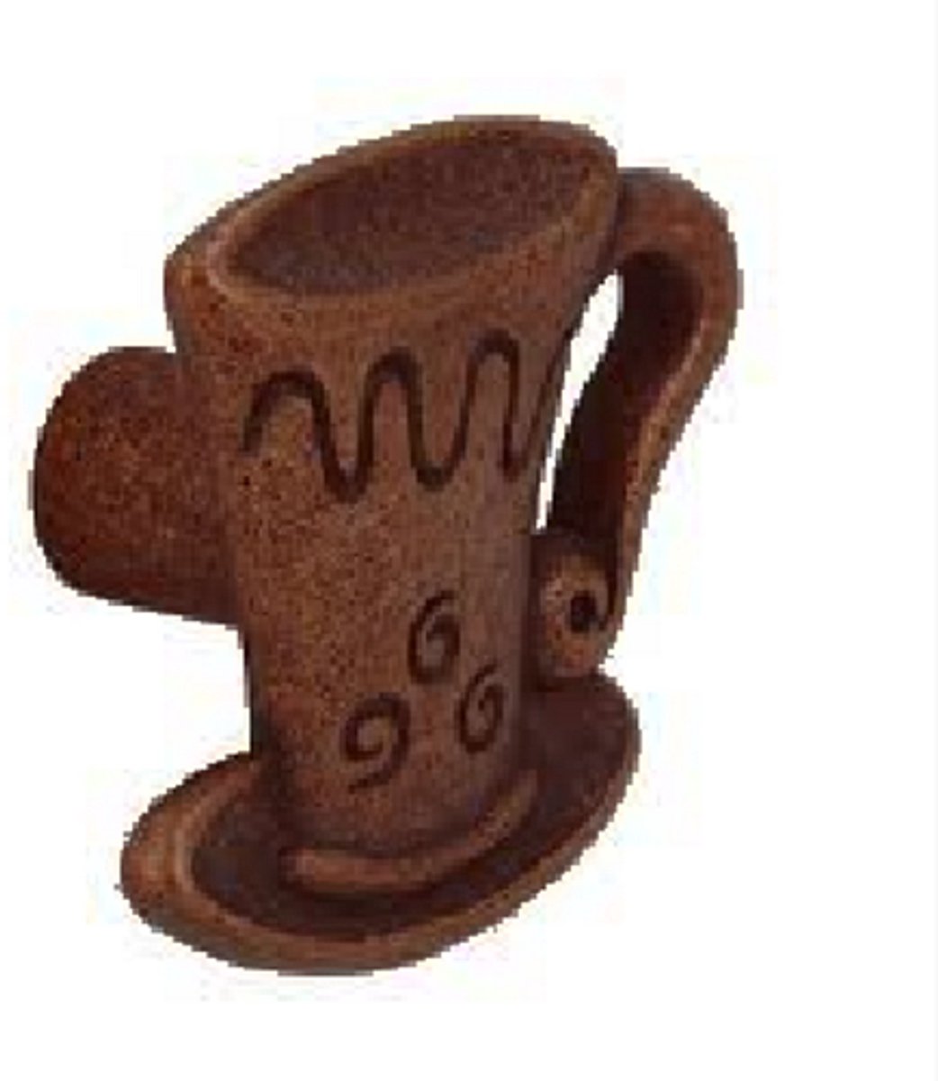 Meubelknop "Kopje" Brons 4cm – Theekop - sierbeslag - Unieke Knop voor o.a. Meubels, Lades en Kastjes