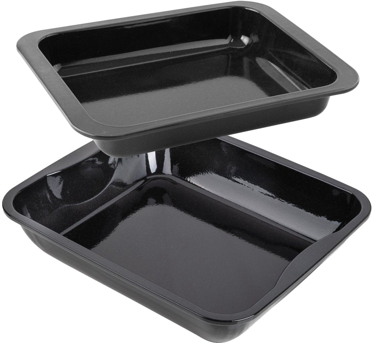 Set van 2 rechthoekige ovenschaal 40 x 34 cm en 33 x 25 cm Zenker Special Cooking