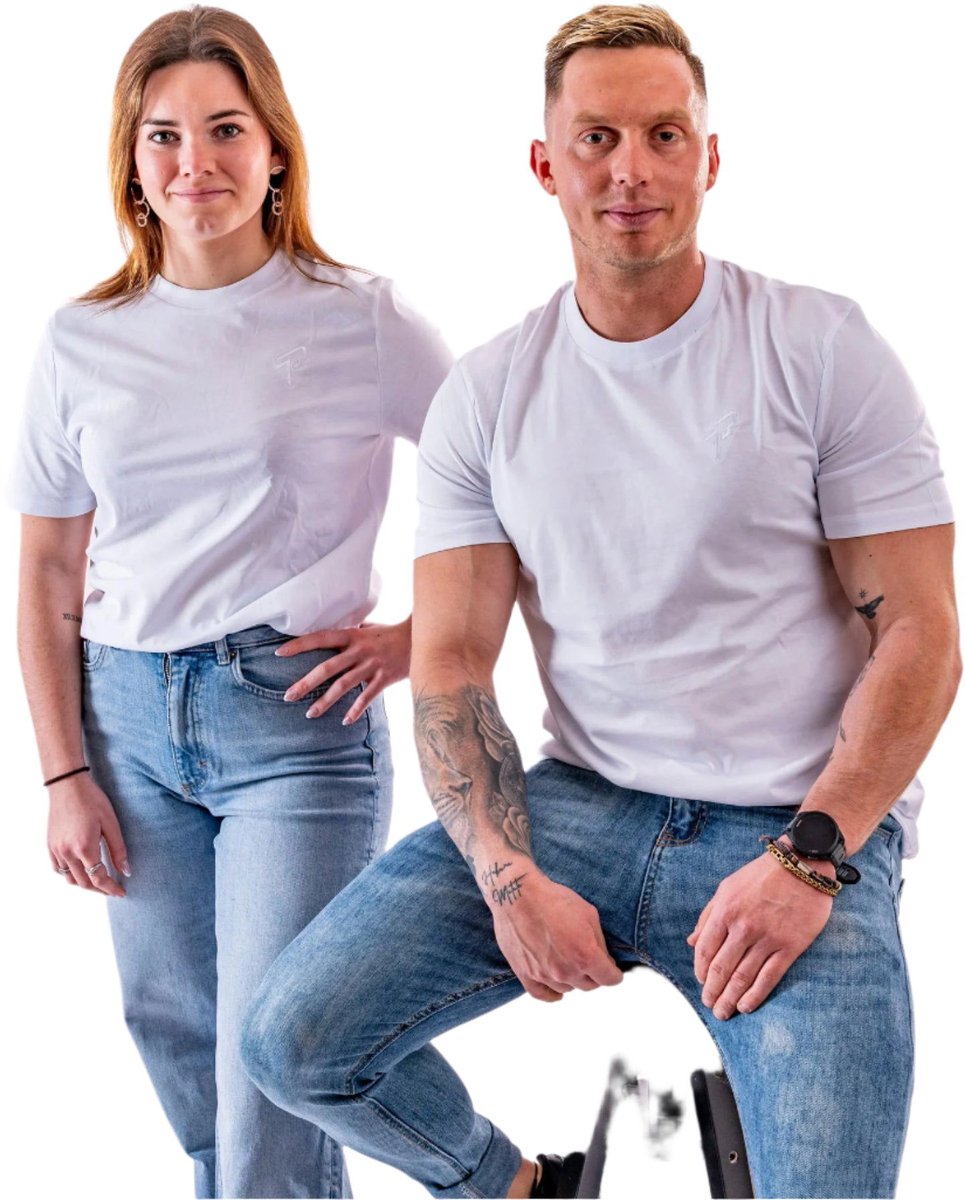 Proma Sports - Everyday Shirt - White - M - Unisex - Regular Fit - Fitness - Teamsports - Esports - Loungewear